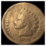 1877 Indian Head Cent NICELY CIRCULATED