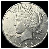 1935-S Silver Peace Dollar UNCIRCULATED
