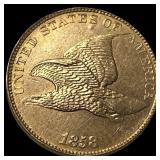 1858 Flying Eagle Cent CHOICE BU
