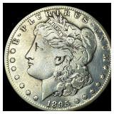 1895-S Silver Morgan Dollar NEARLY UNCIRCULATED