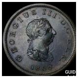 1806 Great Britian Copper 1/2 Penny No Berries