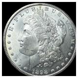 1898-O Silver Morgan Dollar GEM BU