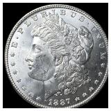 1887 Morgan Silver Dollar UNCIRCULATED