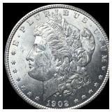 1902-O Silver Morgan Dollar GEM BU