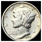 1926-D Silver Mercury Dime CHOICE AU