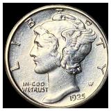 1925-S Silver Mercury Dime UNCIRCULATED