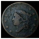 1830 Coronet Head Large Cent NICELY CIRCULATED