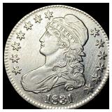 1831 Capped Bust Half Dollar CLOSELY UNCIRCULATED