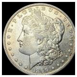 1899-S Silver Morgan Dollar CLOSELY UNCIRCULATED