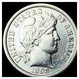 1898-S Silver Barber Dime UNCIRCULATED