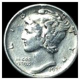 1920 Mercury Dime CLOSELY UNCIRCULATED