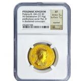 Ptolemaic Ptolemy III, 246-222 BC Gold Octodrachm