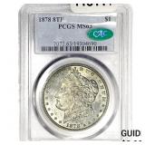 1878 8TF CAC Morgan Silver Dollar PCGS MS63