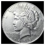 1935 Peace Silver Dollar CHOICE AU