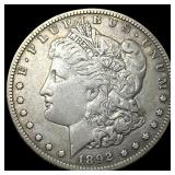 1892-S Morgan Silver Dollar NEARLY UNCIRCULATED