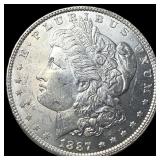 1887 Morgan Silver Dollar UNCIRCULATED