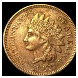 1867 Indian Head Cent CHOICE BU