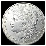 1891-CC Silver Morgan Dollar GEM BU