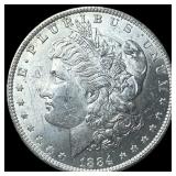 1884-S Silver Morgan Dollar CHOICE BU