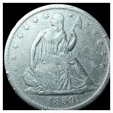1859-S Silver Half Dollar HIGH GRADE