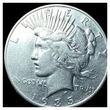 1935-S Silver Peace Dollar CLOSELY  UNCIRCULATED