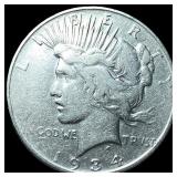 1934-D Peace Silver Dollar LIGHTLY CIRCULATED