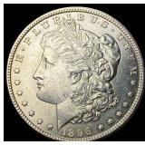 1896-S Silver Morgan Dollar CHOICE BU
