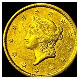 1851 Gold $1 Type 1 CLOSELY UNCIRCULATED