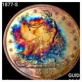 1877-S Silver Trade Dollar UNCIRCULATED +