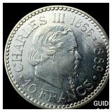 1966 Monaco SIlver 10 Francs