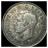 1941 Canada Silver 50 Cents HIGH GRADE
