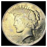 1922 Silver Peace Dollar NICELY CIRCULATED