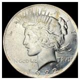 1922 Silver Peace Dollar GEM BU