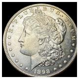 1898 Morgan Silver Dollar GEM BU