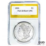 1903 Morgan Silver Dollar PGA BU