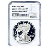 2020-W Silver Eagle NGC PF69 Ultra Cameo