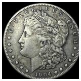 1904-S Silver Morgan Dollar NEARLY UNCIRCULATED