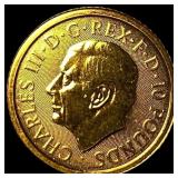 2024 Gold 1/10 oz Britannia Â£10 Coin SUPERB GEM B
