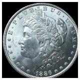 1886 Morgan Silver Dollar CHOICE BU