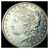 1898 Silver Morgan Dollar GEM BU