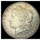 1884 Morgan Silver Dollar CHOICE AU