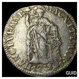 1712 Netherlands Silver Gulden