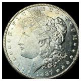 1887 Morgan Silver Dollar CHOICE BU