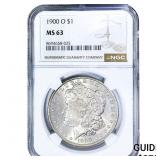 1900-O Morgan Silver Dollar NGC MS63
