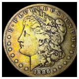 1886-S Silver Morgan Dollar LIGHTLY CIRCULATED