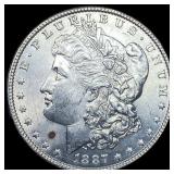 1887 Silver Morgan Dollar UNCIRCULATED
