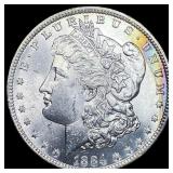 1884-O Silver Morgan Dollar GEM BU