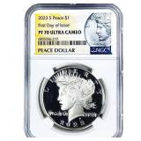2023-S Silver Peace Dollar NGC PF70 Ultra Cameo