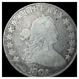 1805 Draped Bust Half Dollar NICELY CIRCULATED