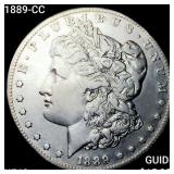 1889-CC Morgan Silver Dollar NEARLY UNCIRCULATED